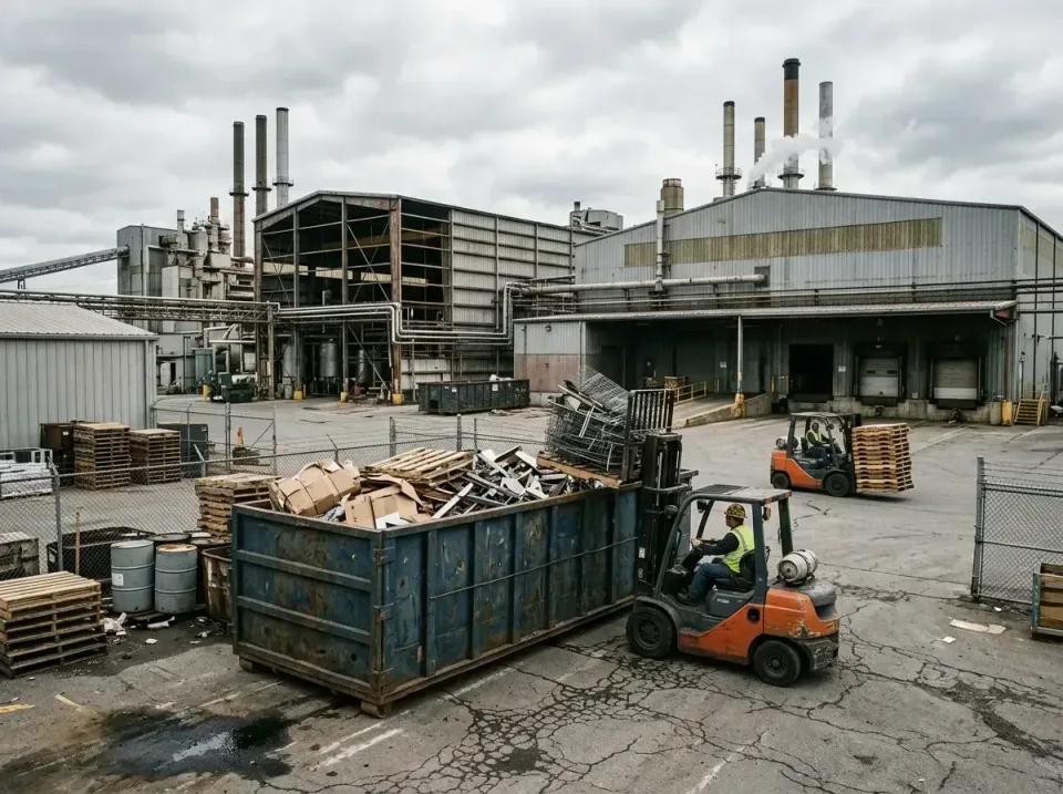 industrial-factory-scrap-conta-003 — frequently asked questions, Cheap Roll-off Dumpster Rentals in Shaker Heights, OH